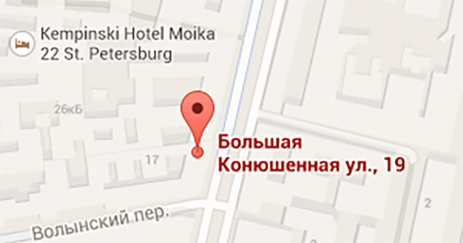 Адрес на карте